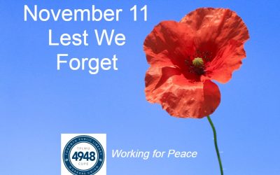 Remembrance Day: November 11