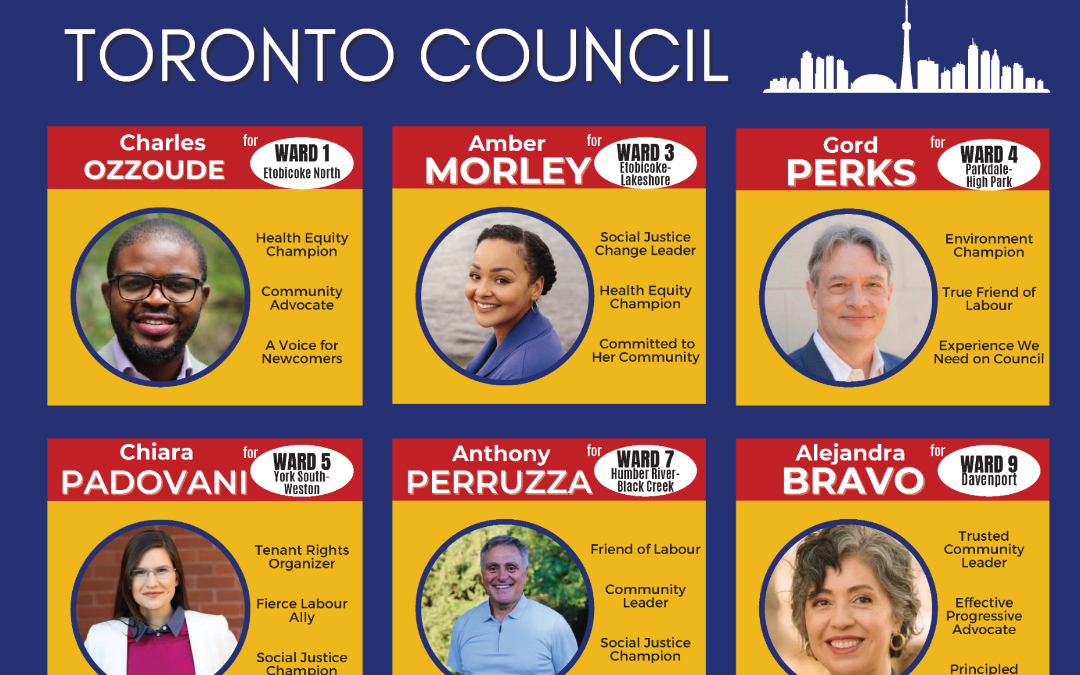 Labour Endorsed Candidates (Municipal Elections 2022)